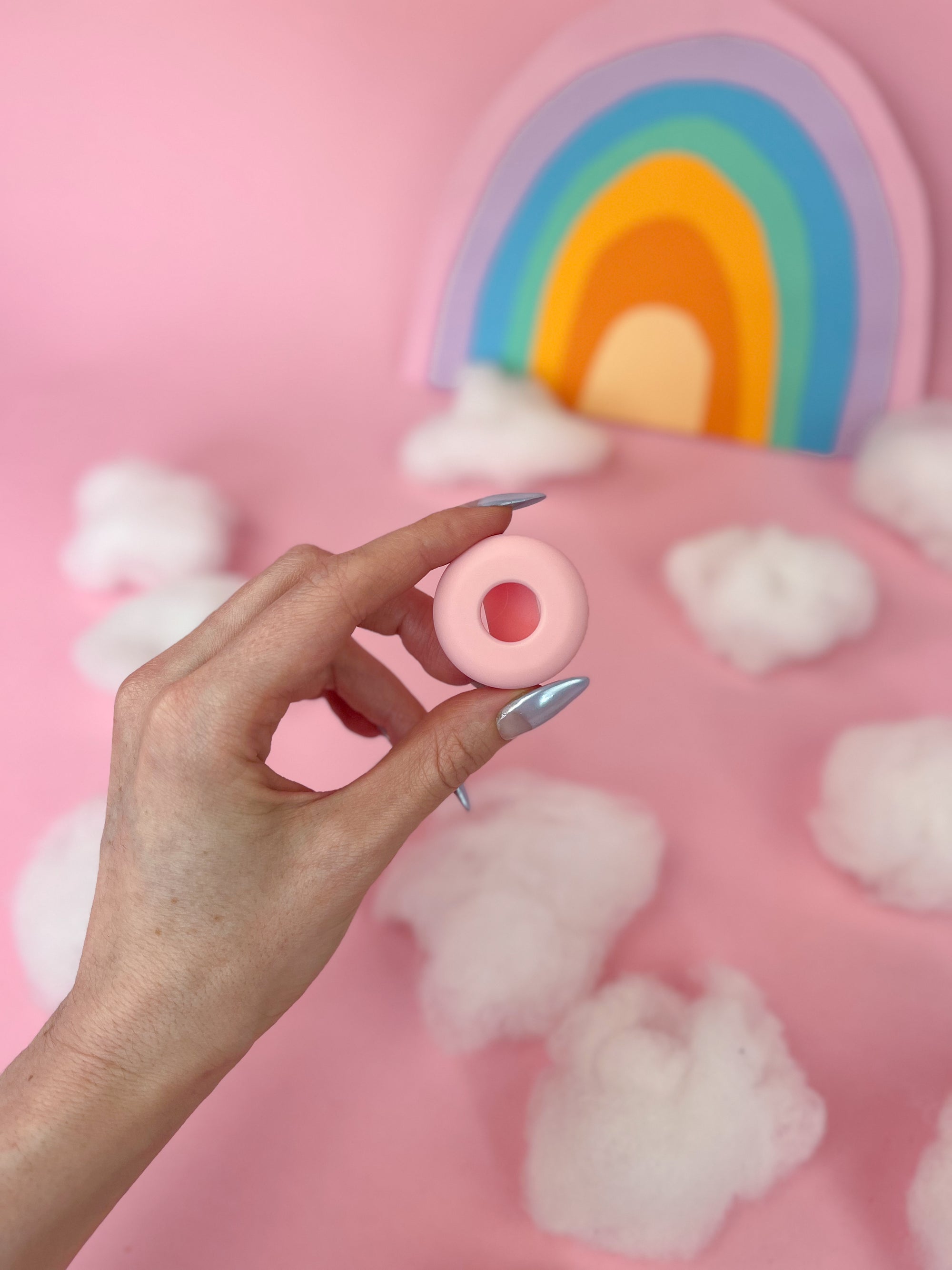 Schutzhülle AirTag für Hundegeschirr und Hundehalsband | rosa