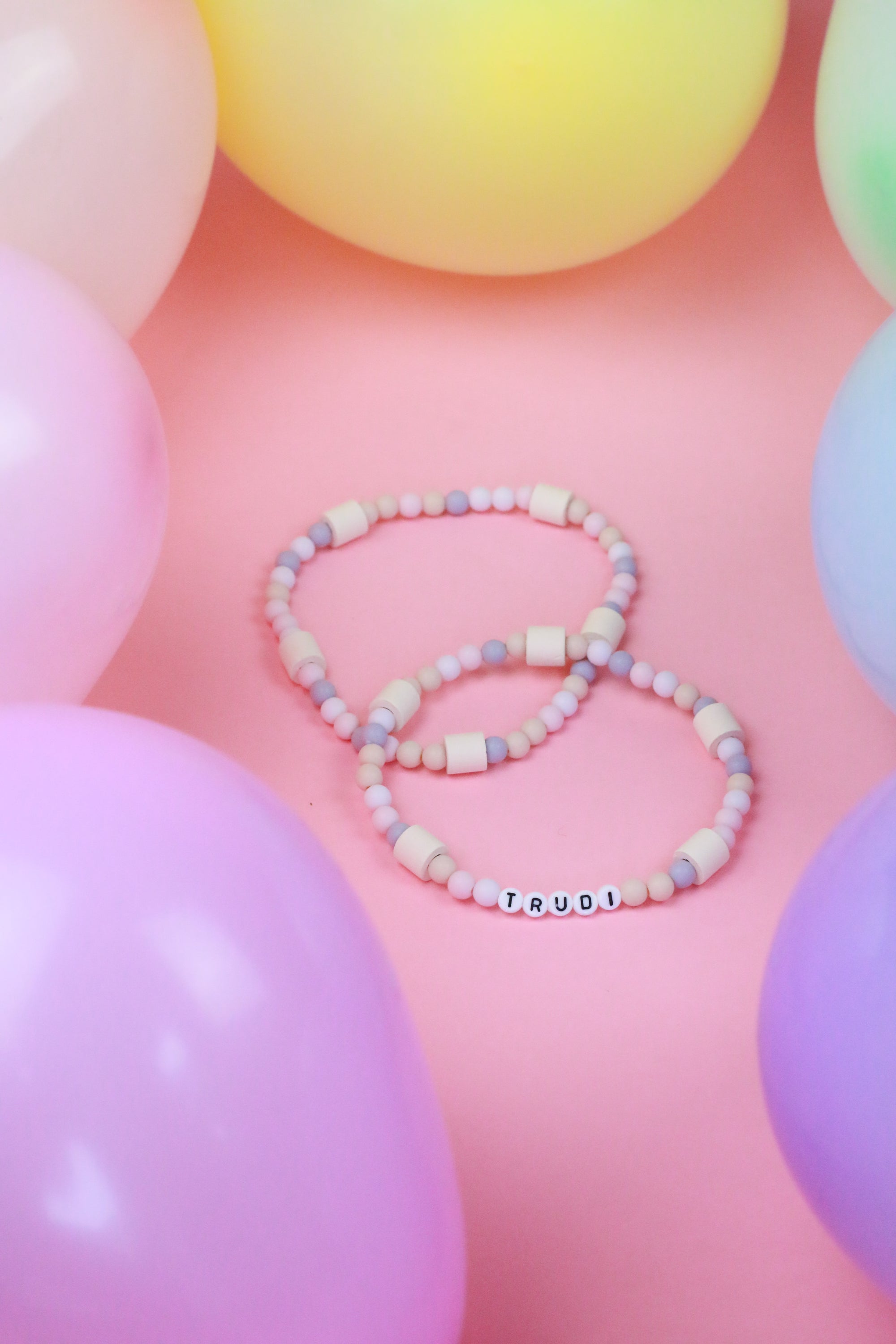 Hundehalskette "Pastel Pink" | Zeckenhalsband mit EM-Keramik ✨ personalisierbar ✨